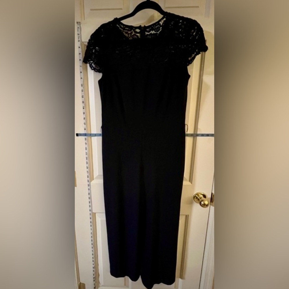 Lauren Ralph Lauren Lace Blue Jumpsuit, size 10